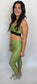 Lex Lime Sports Bra Top