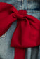 Ribbon Wide Leg Jeans