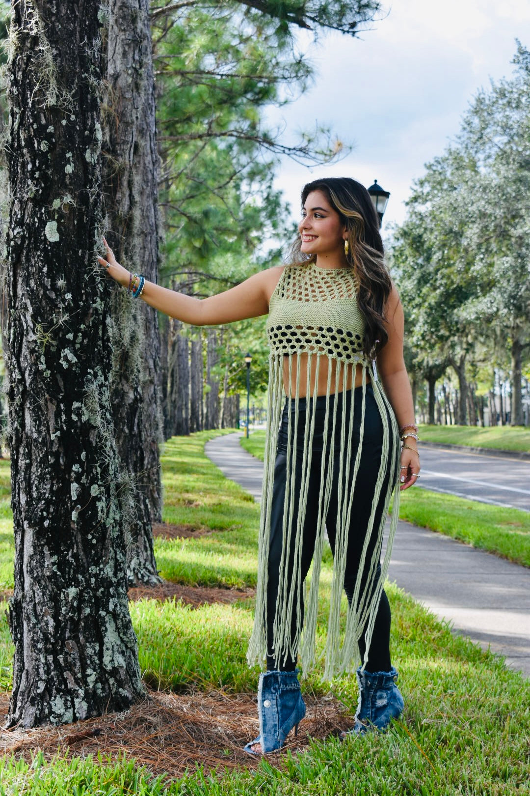 Seduct Me Crochet Vest Top