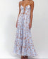 Letty Long Ruffle Dress