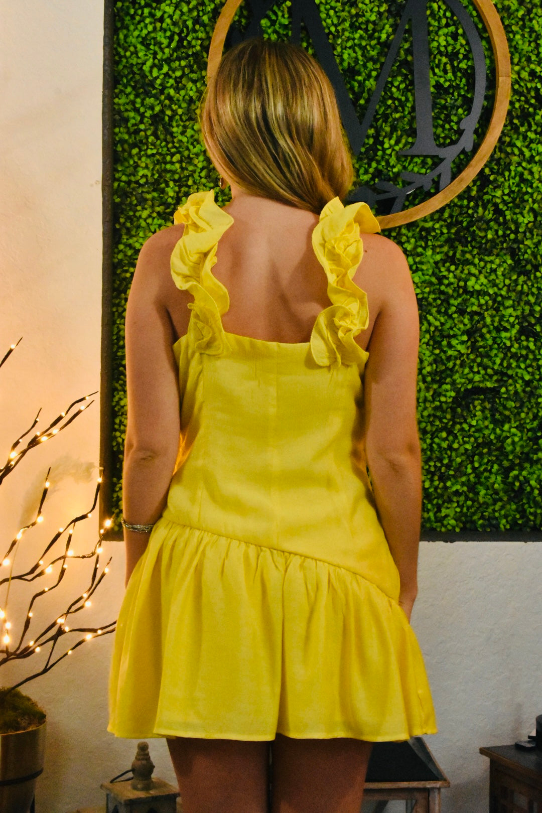 Emma Ruffle Mini Dress