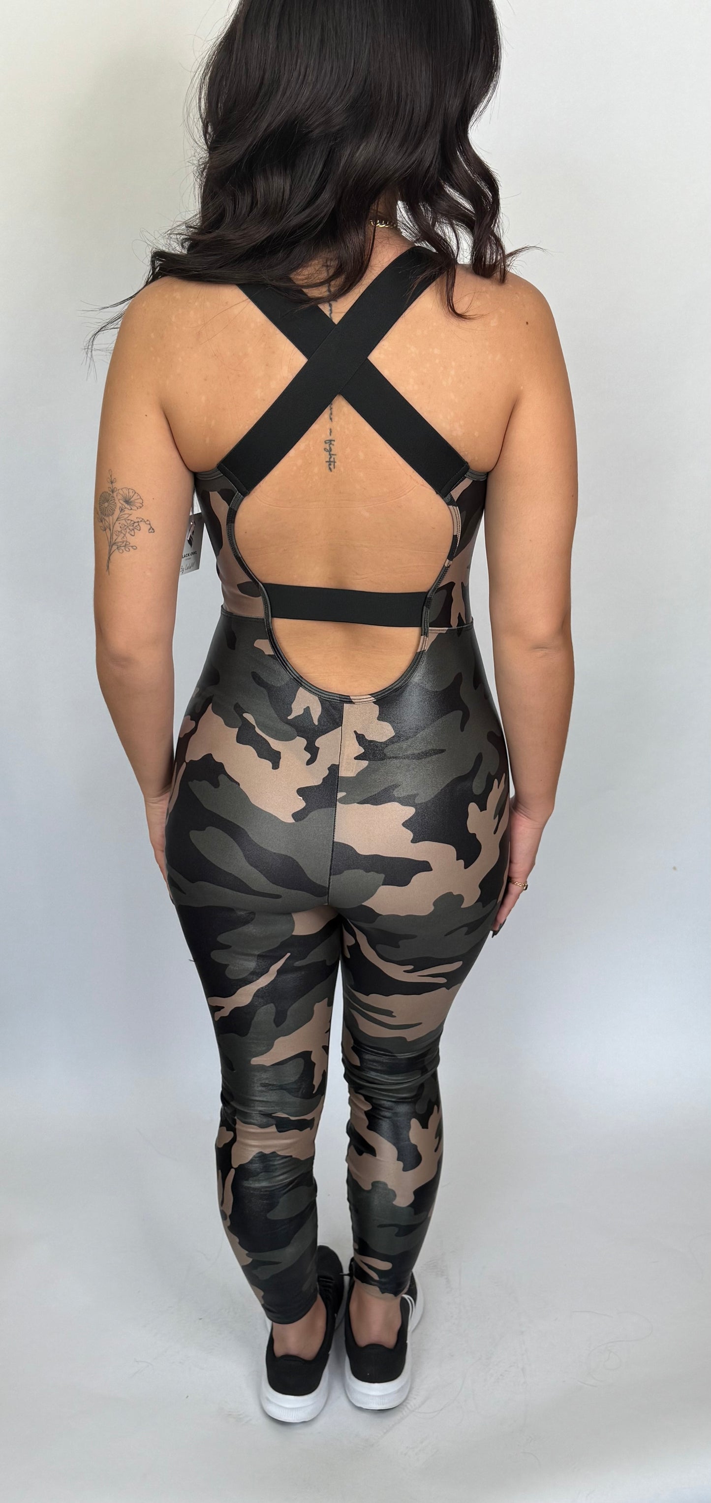 Camo Gloss Sports Jumpsuit