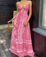 Cherry Long Maxi Dress