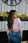 Pink Heaven Crop Sweater
