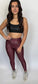 Cherry & Navy Legging