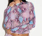 Wild Snake Mesh Sheer Top