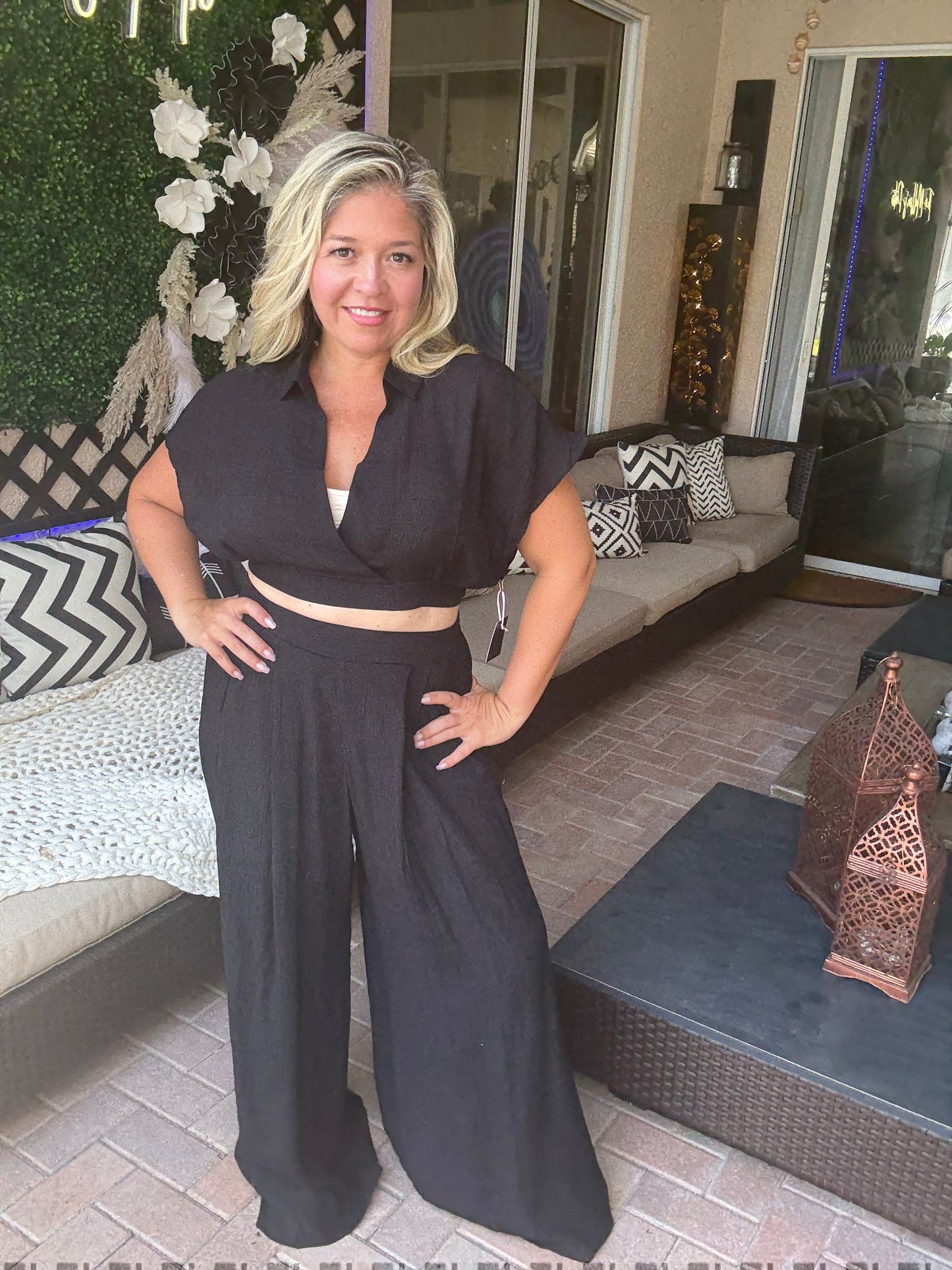 Alessia Top and Pant Set