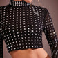 Brianna Going Out Rhinestone Top