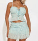 Harmony Mini Skirt and Crop Top Set
