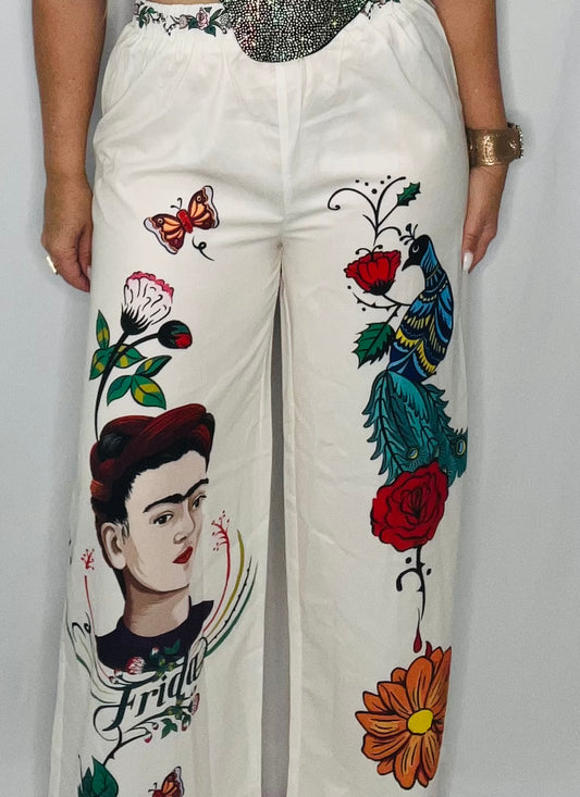 Frida High Waisted Wide Pants