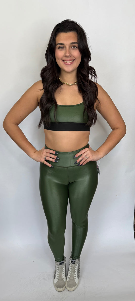 Lex Olive Sports Top