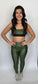 Lex Olive Sports Top