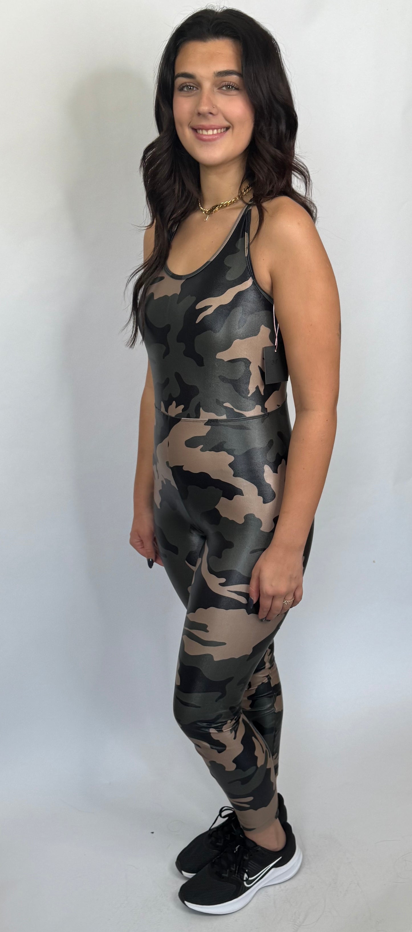 Camo Gloss Sports Jumpsuit