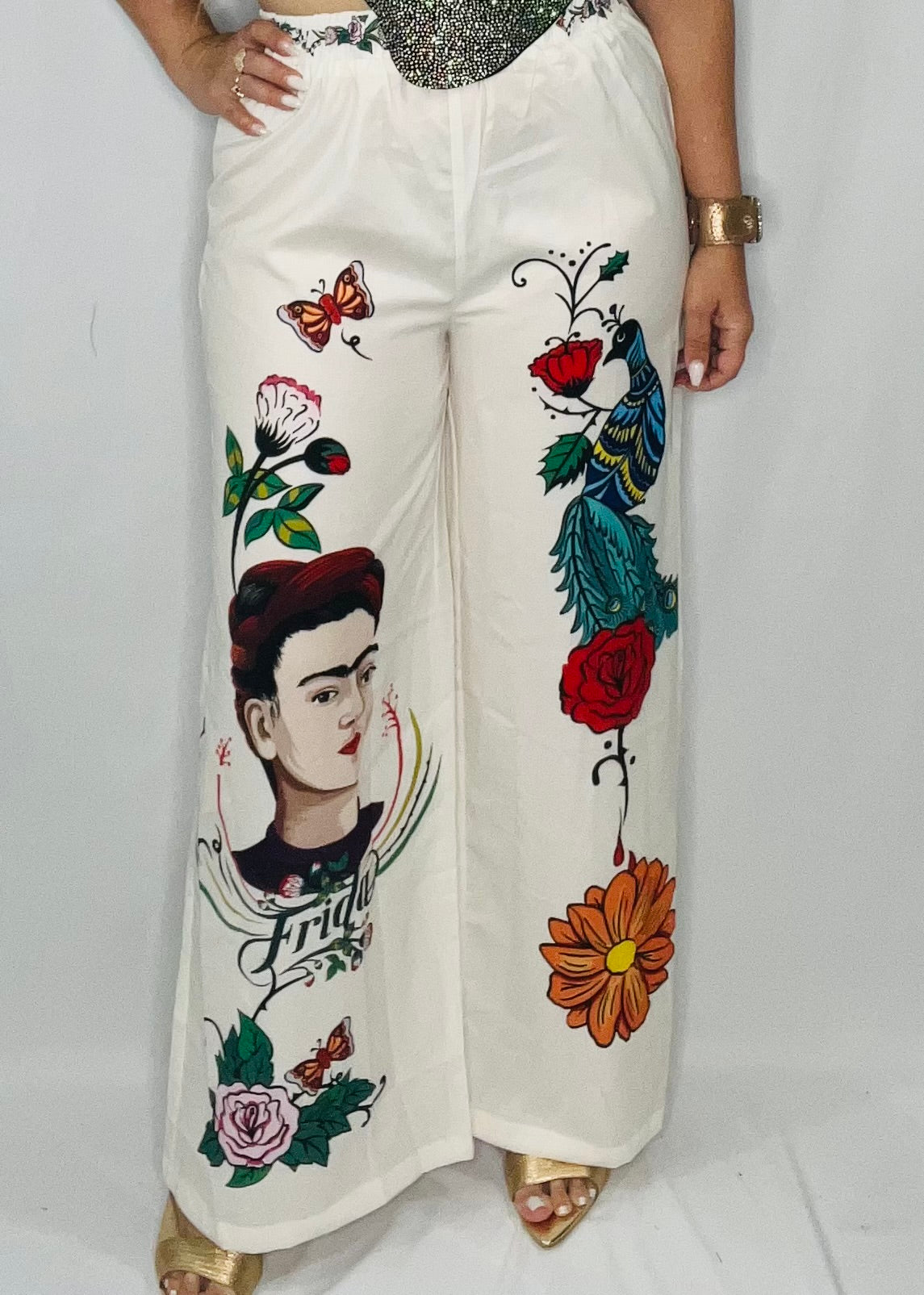 Frida High Waisted Wide Pants