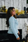Soft Sky Wrap Around Sweater