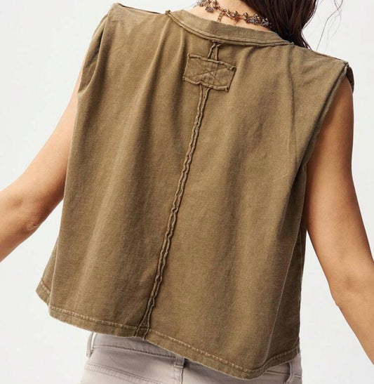 Sparkly Boho Sleeveless top