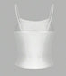 Bodycon Ruched Spaguetti Top