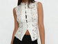 Lacelux Sleeveless Top