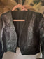 Black Rose Crop Jacket
