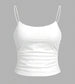 Bodycon Ruched Spaguetti Top