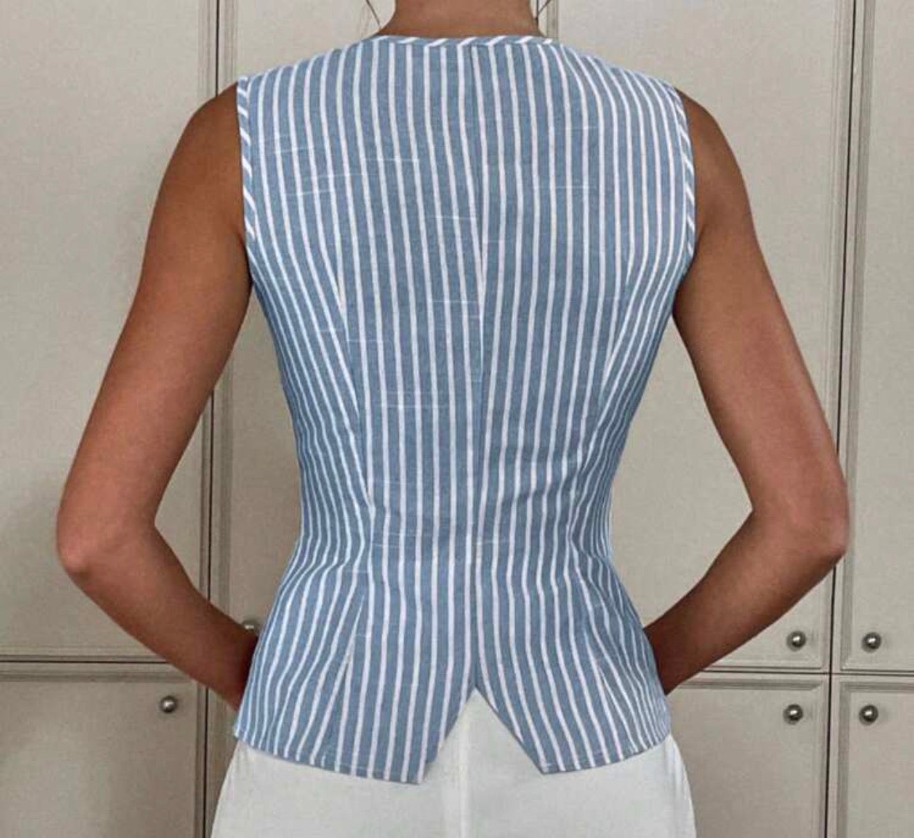 Ariella Fitted Sleeveless Top