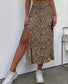 Vany Animal Print Long Skirt