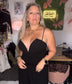 Nuria Black Bodysuit