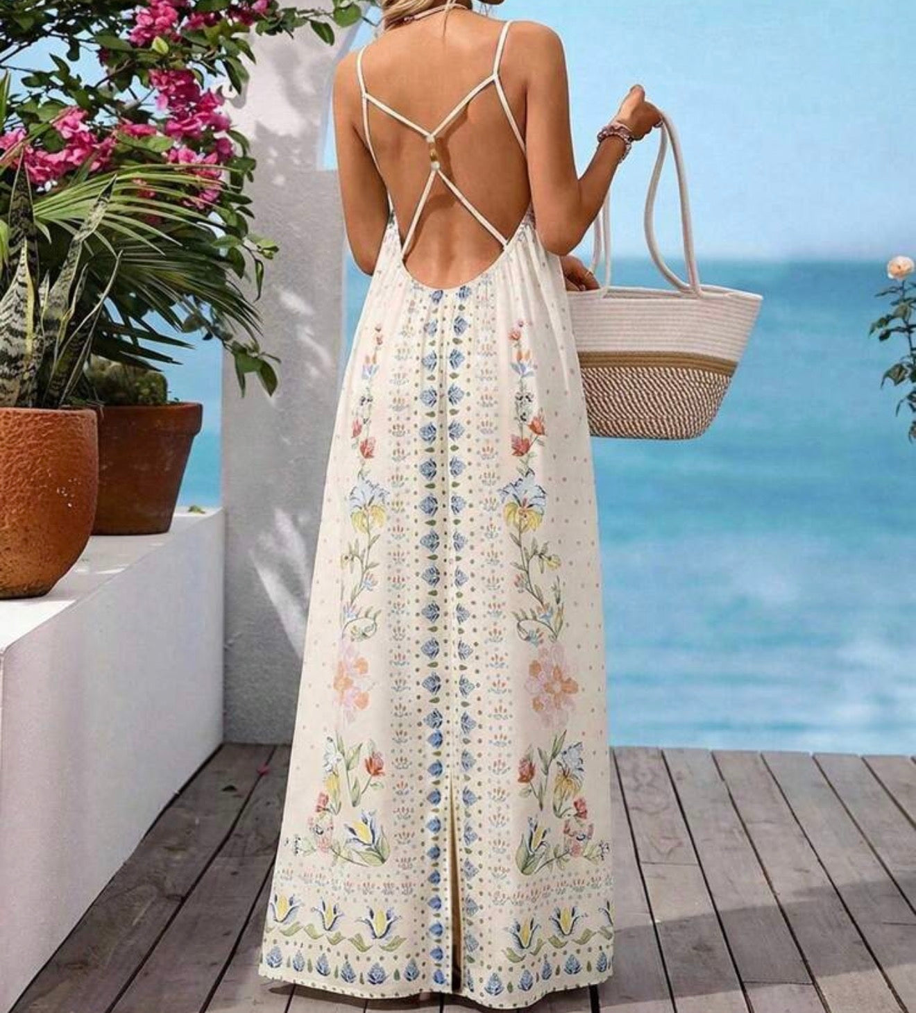 Cici Summer Maxi Long Dress