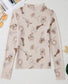 Jolene Mesh Sheer Long Sleeve Top