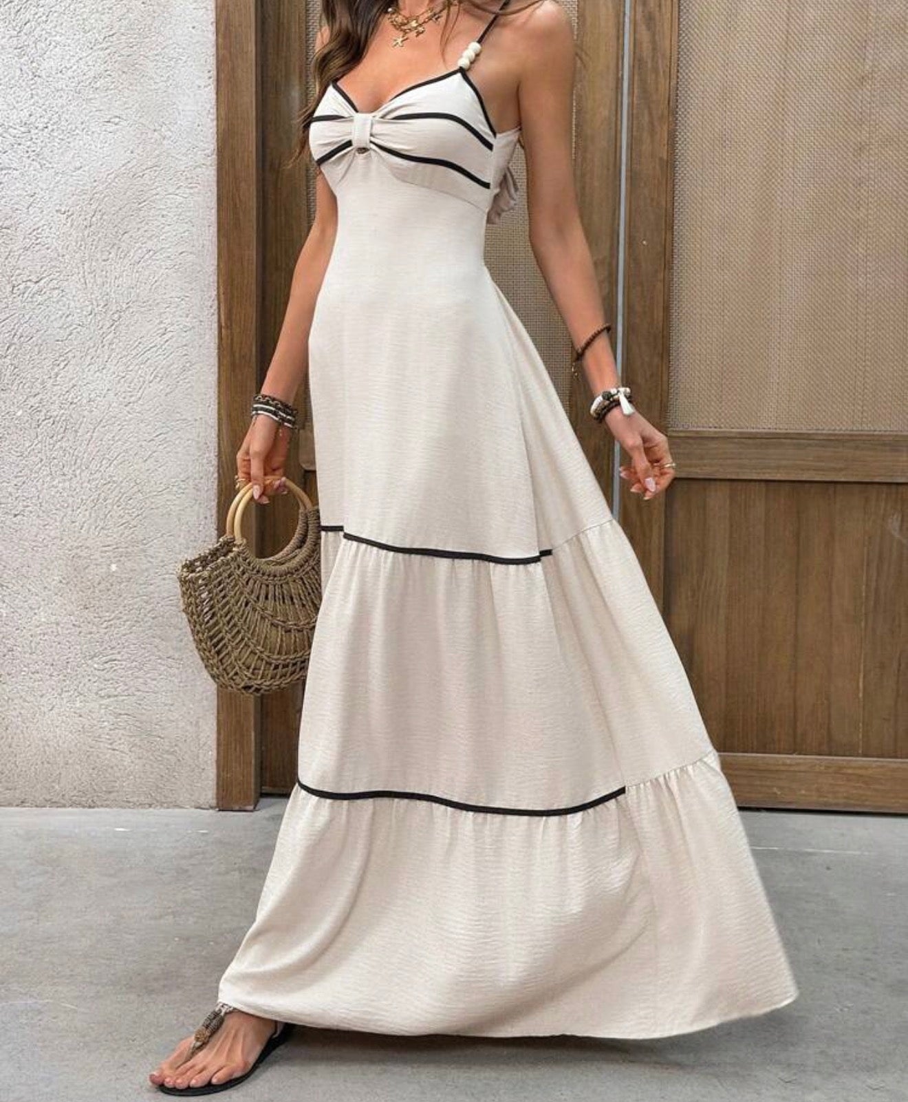 Almidina Maxi Long Dress