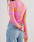 Pinky Flowerly Long Sleeve Top