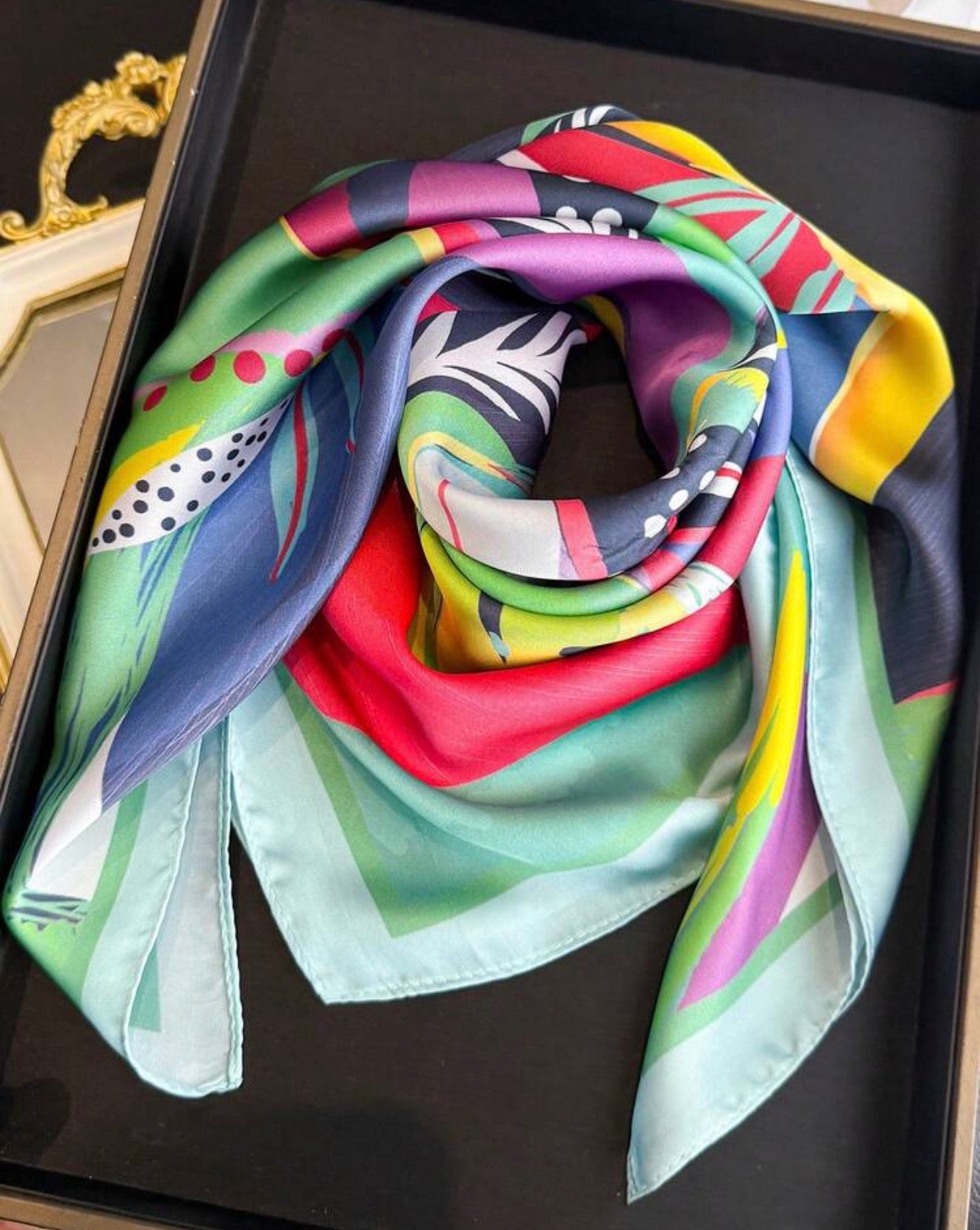 Satin Lightweight Square Scarfs