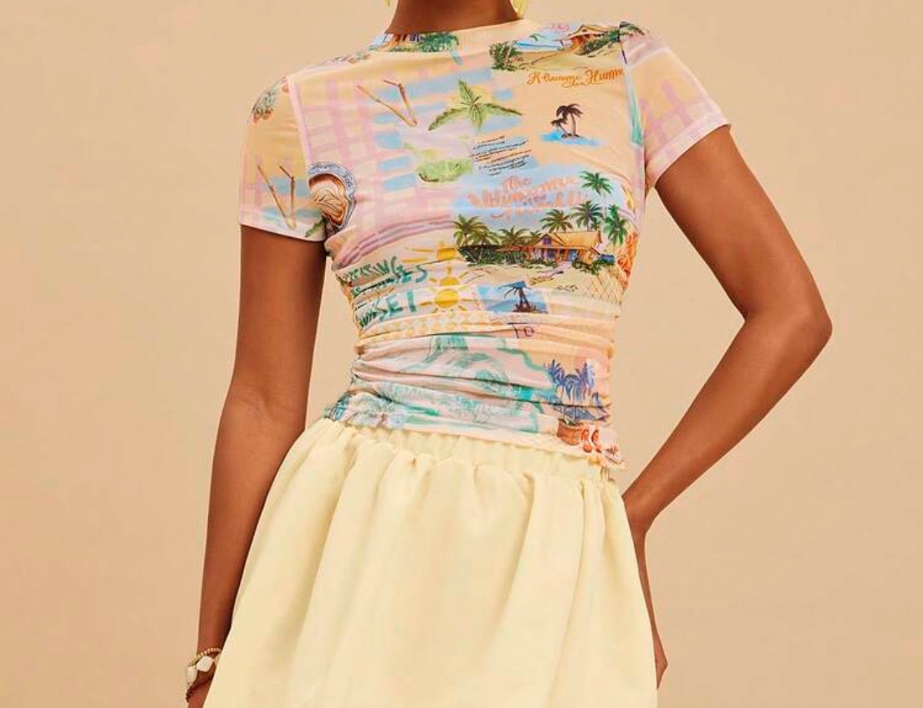 Ready for the Beach Short Sleeve Top