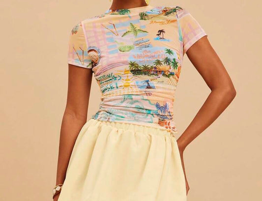 Ready for the Beach Short Sleeve Top