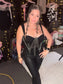 Under the Stars Corset Sheer Top