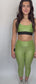 Lex Lime Sports Bra Top