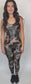 Camo Gloss Sports Jumpsuit