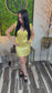 Romantic Ruffle Mini Dress