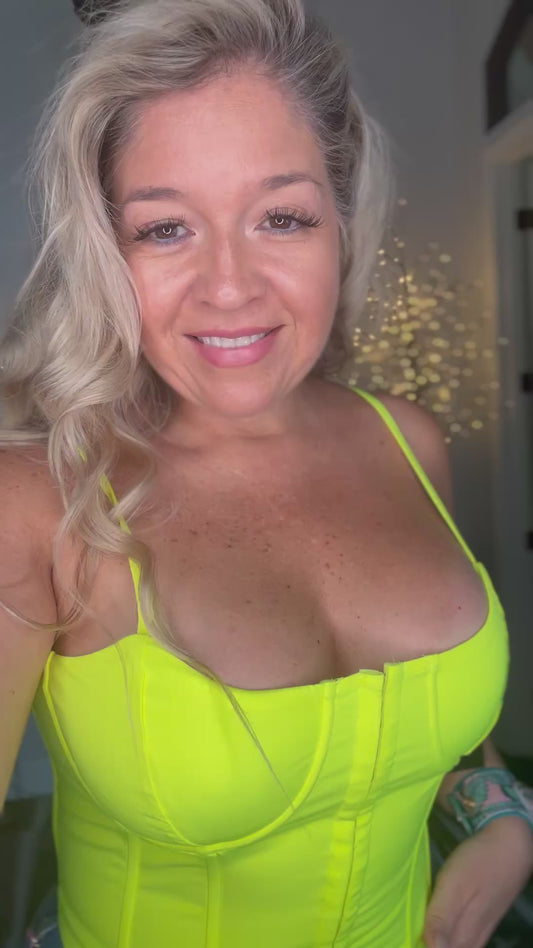 Bright Me Up Corset Top