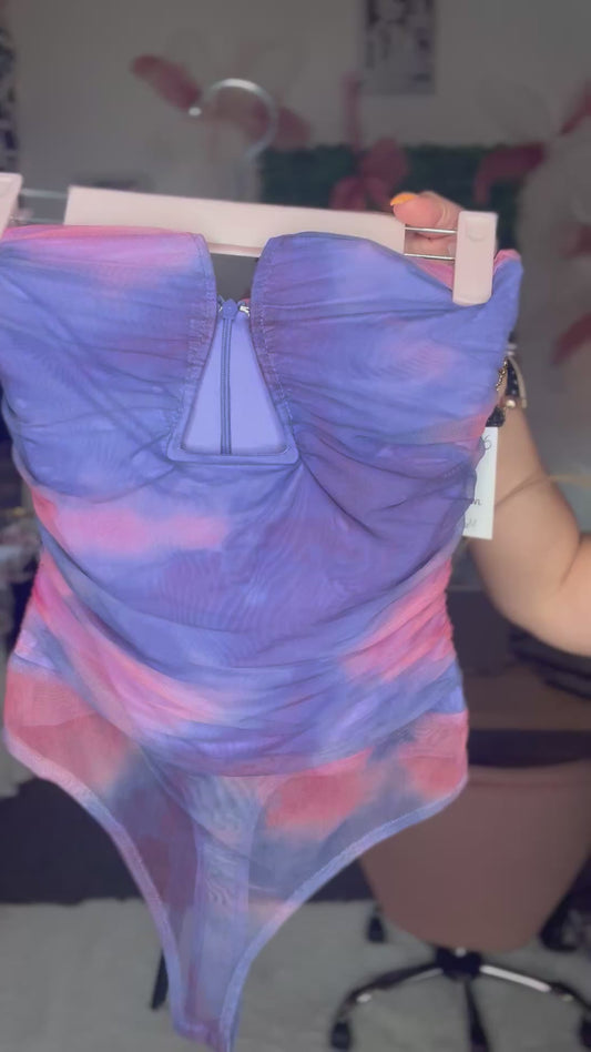 Tessa Strapless Bodysuit Top