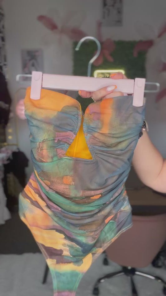 Tessa Strapless Bodysuit Top
