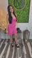 Noelia Sheer Ruffle Mini Dress