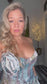 Snake Party Long Ruffle Dress