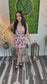Impress Me Flower Sequin Mini Dress
